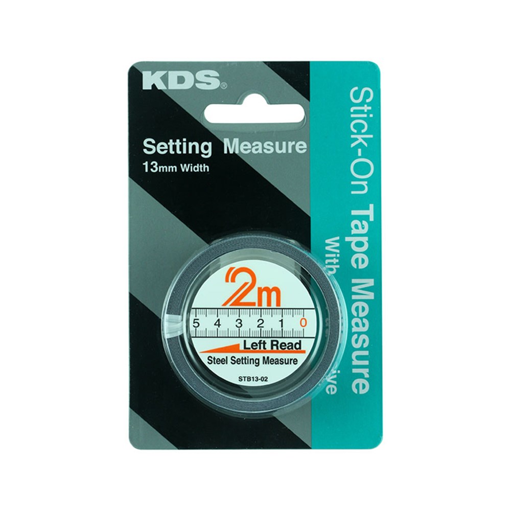 SETTING MEASURES – KDS–2M BENCH TAPE (RIGHT TO LEFT)